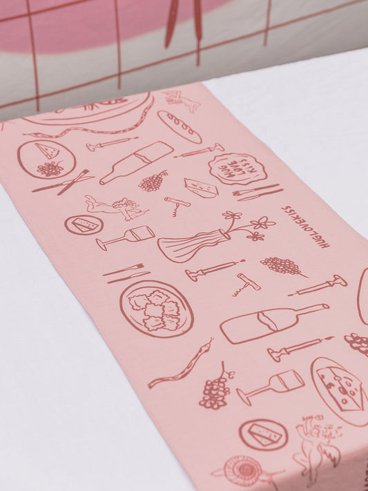 Lobster&Friends - %100 Keten Runner