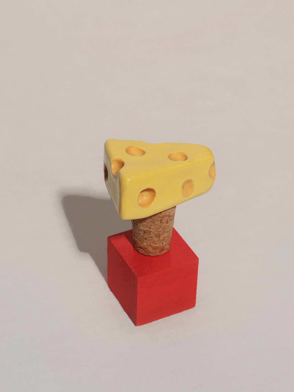 Bottle Stopper - Cheese