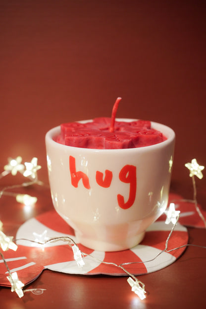 HugLoveKiss Soya Mumu- Kırmızı Kar Taneli