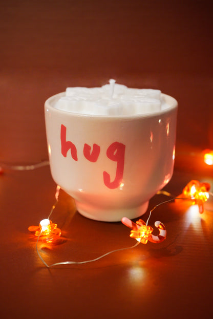 HugLoveKiss Soya Mumu- Beyaz Kar Taneli