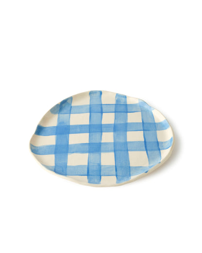 Between Us Plate Blue Set - 2'li Tabak Set