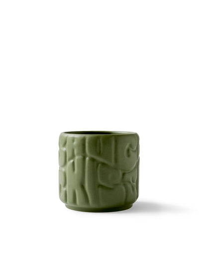 Bubble Hug- Seramik Bardak - Yeşil