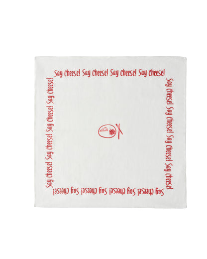 Say Cheese! - %100 Keten Kumaş Peçete
