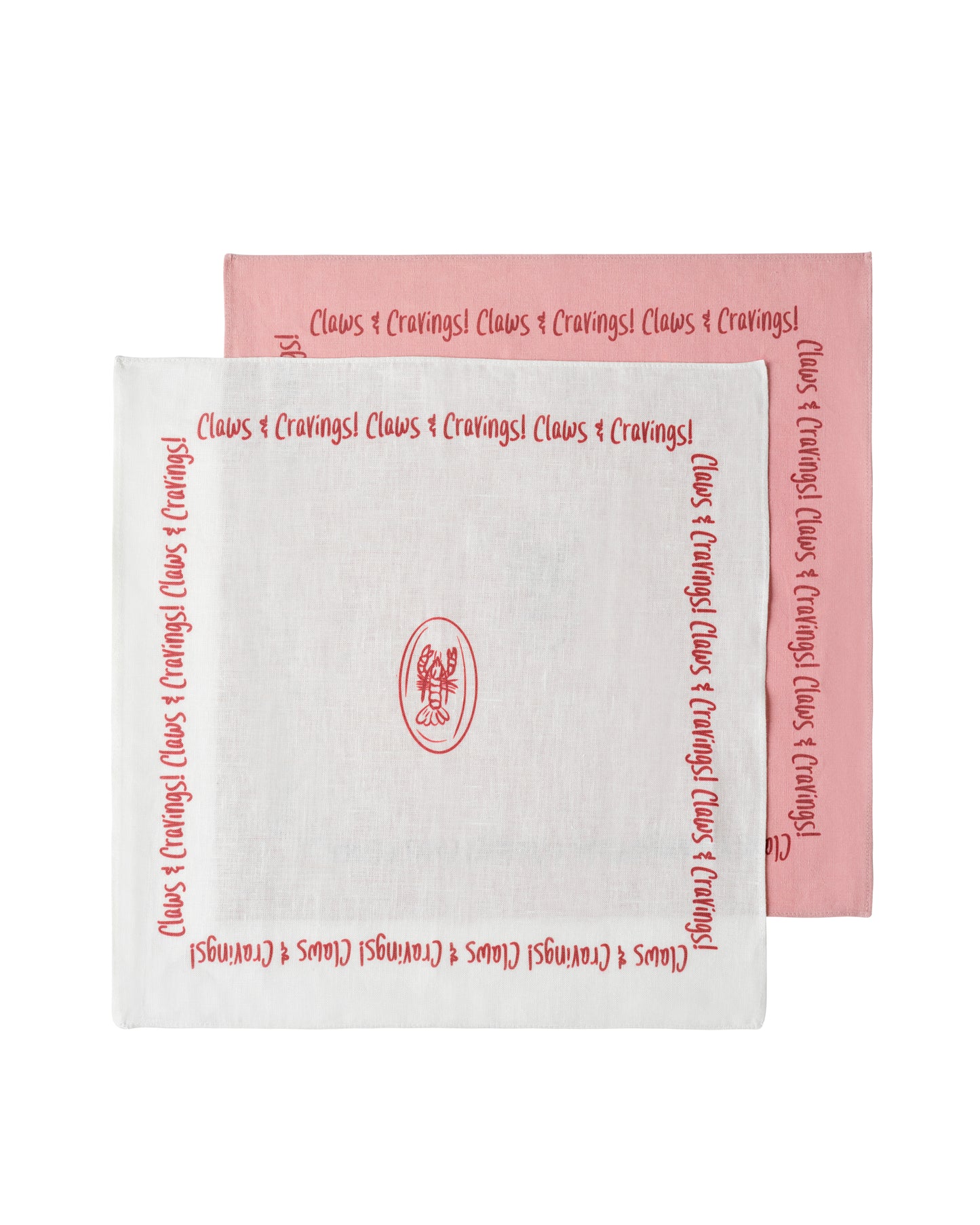 Claws & Cravings! - %100 Linen Napkin
