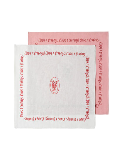 Claws & Cravings! - %100 Linen Napkin