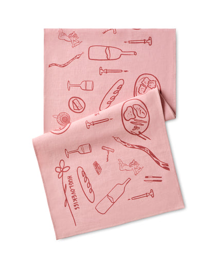 Cheese&Pasta - %100 Keten Runner