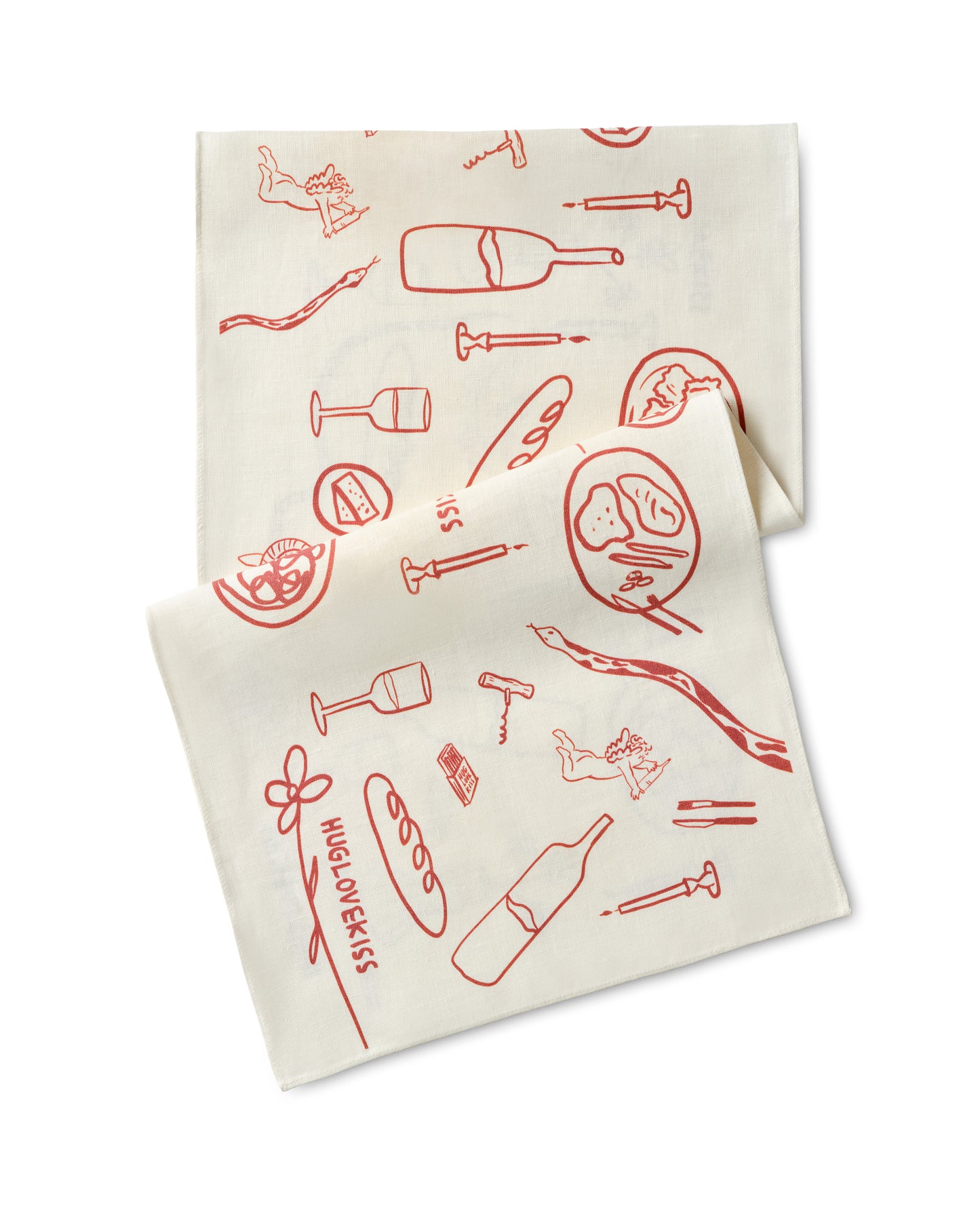 Cheese&Pasta - %100 Keten Runner