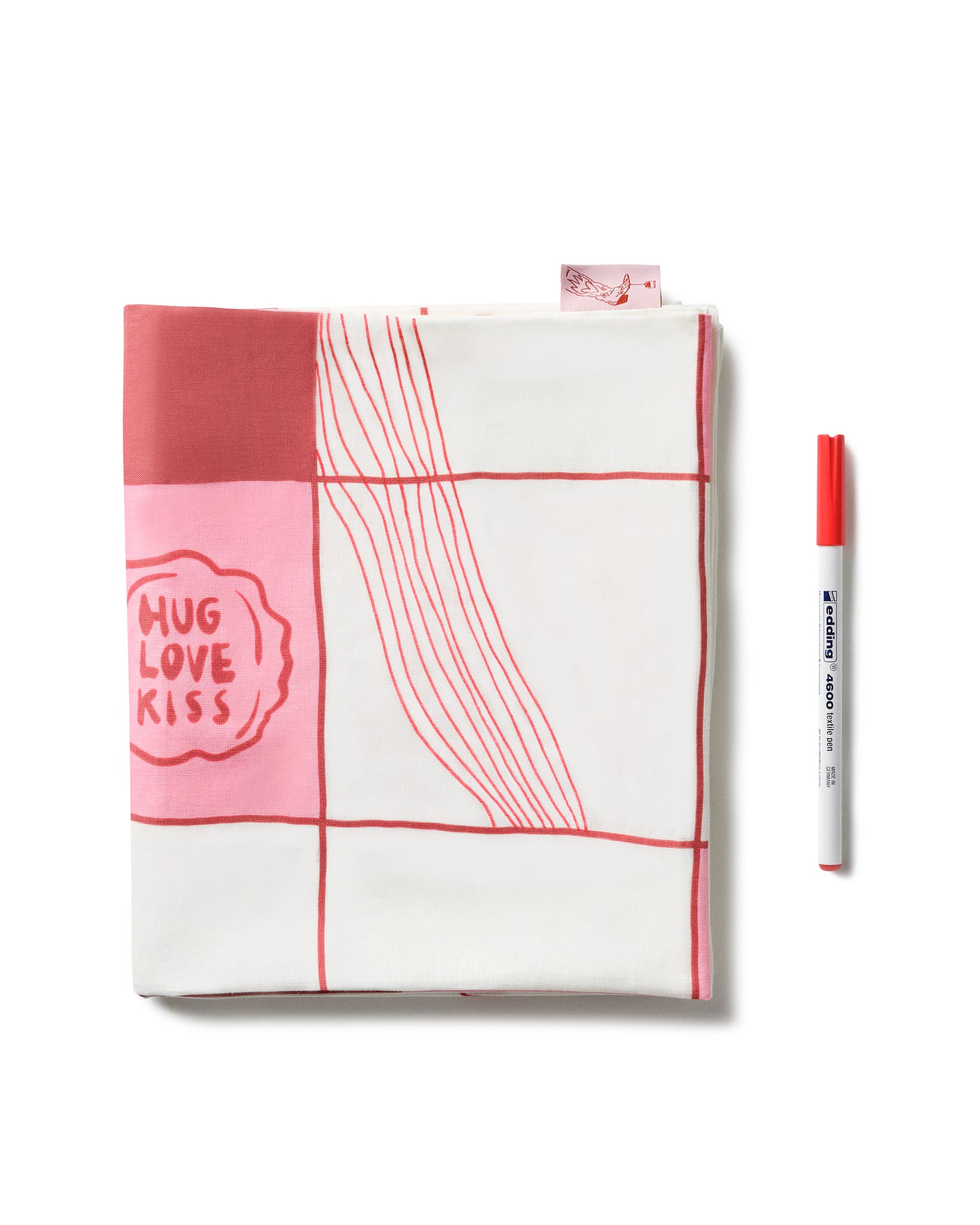 Tic Tac Toast %100 Keten Masa Örtüsü 150x250cm