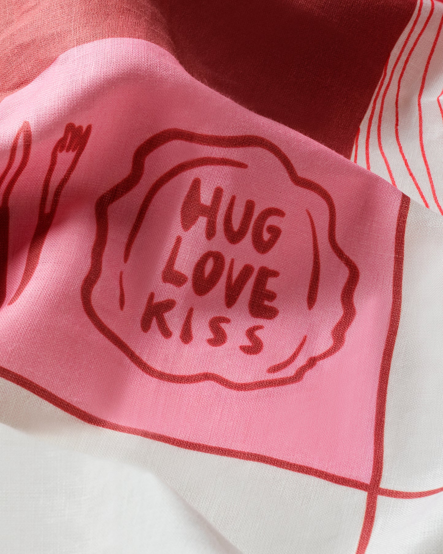 Tic Tac Toast %100 Keten Masa Örtüsü 150x250cm