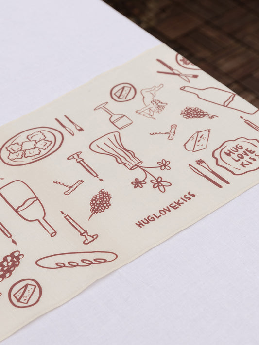 Lobster&Friends - %100 Keten Runner