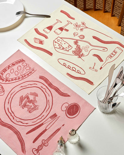 Oh My Penne! - %100 Keten Amerikan Servis