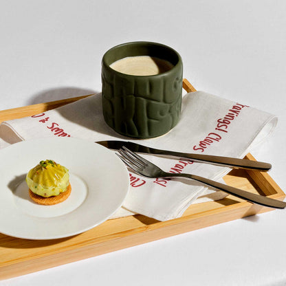 Bubble Hug- Seramik Bardak - Yeşil